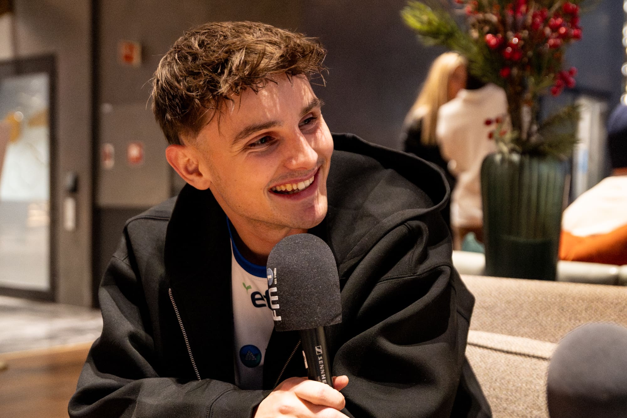 Sverri var nærum strandaður í Aalborg