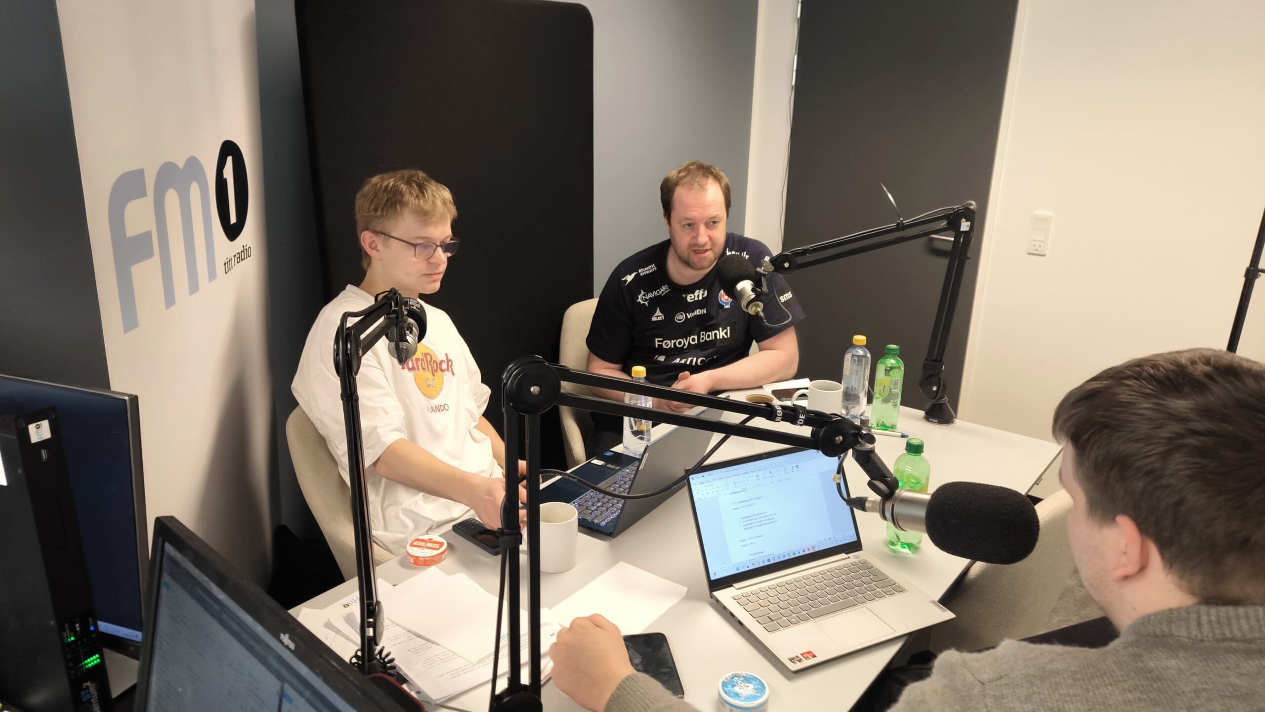 Hallur og Tormóður tippa tættar steypafinalur