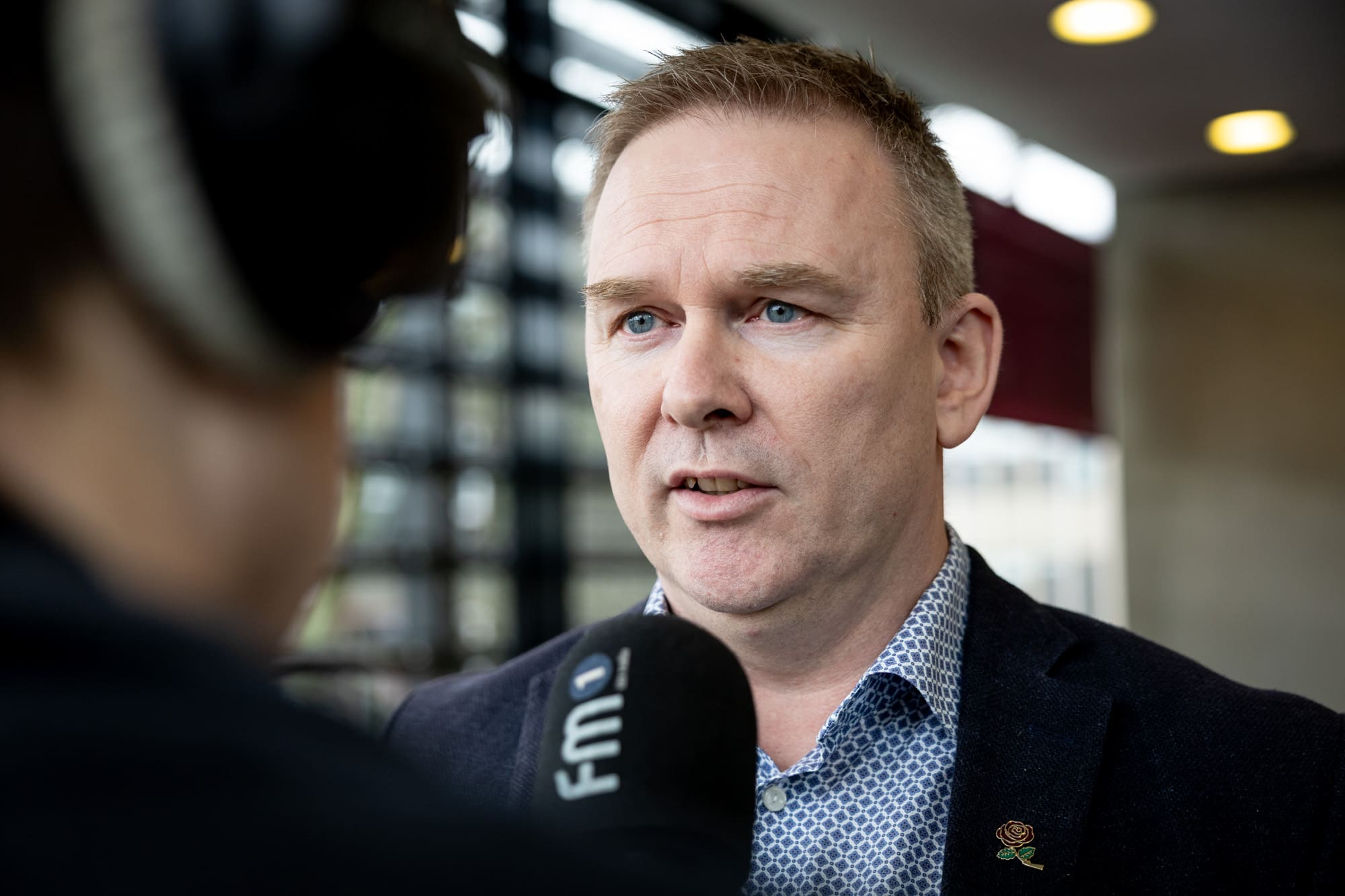 – Eg vænti vit aftur standa saman í dag