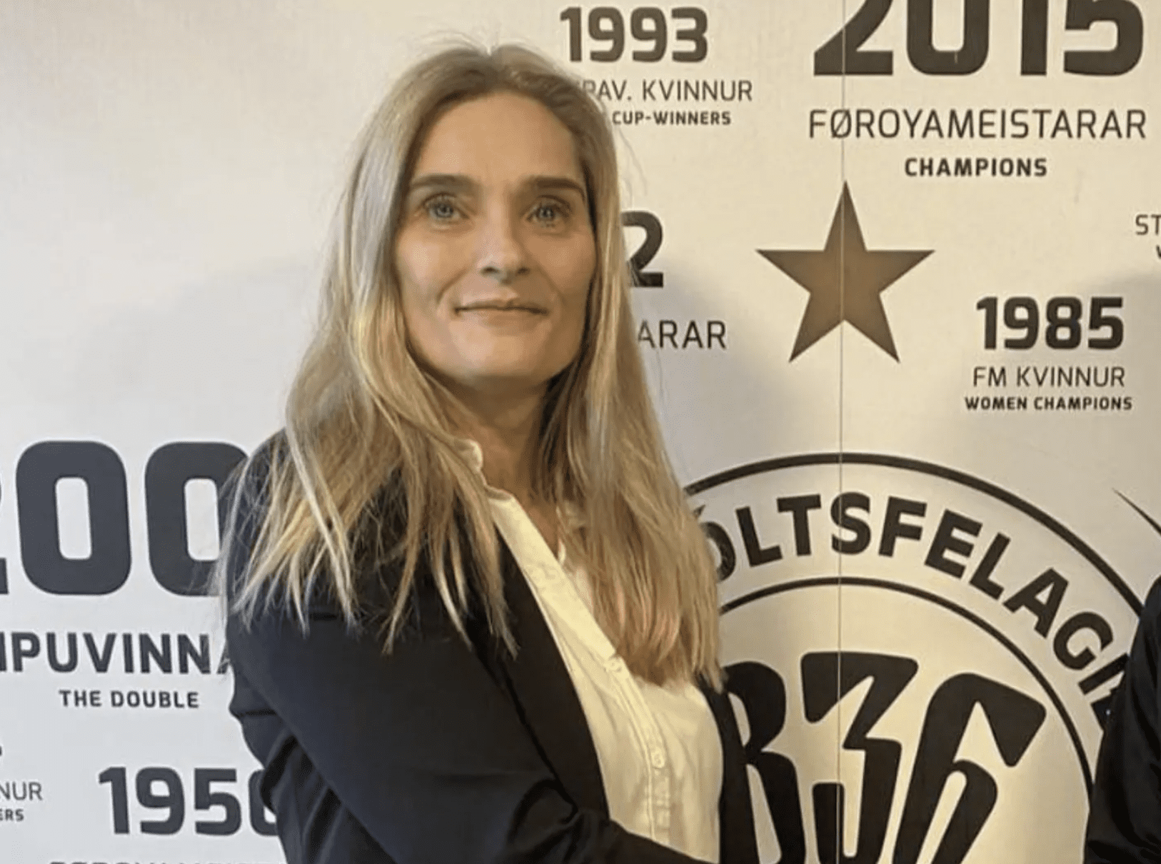 Marita Debess Magnussen leggur frá sær sum B36-forkvinna 1. mai