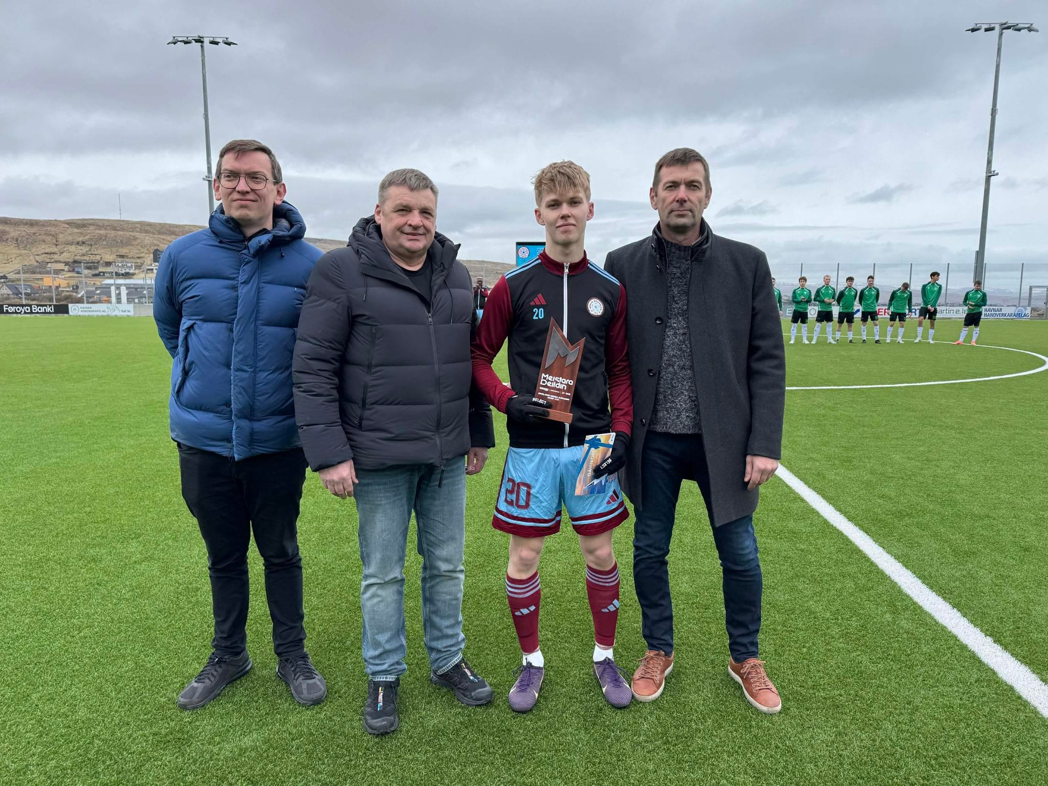 Besti leikarin í mars fegnast um góðu gongdina hjá AB