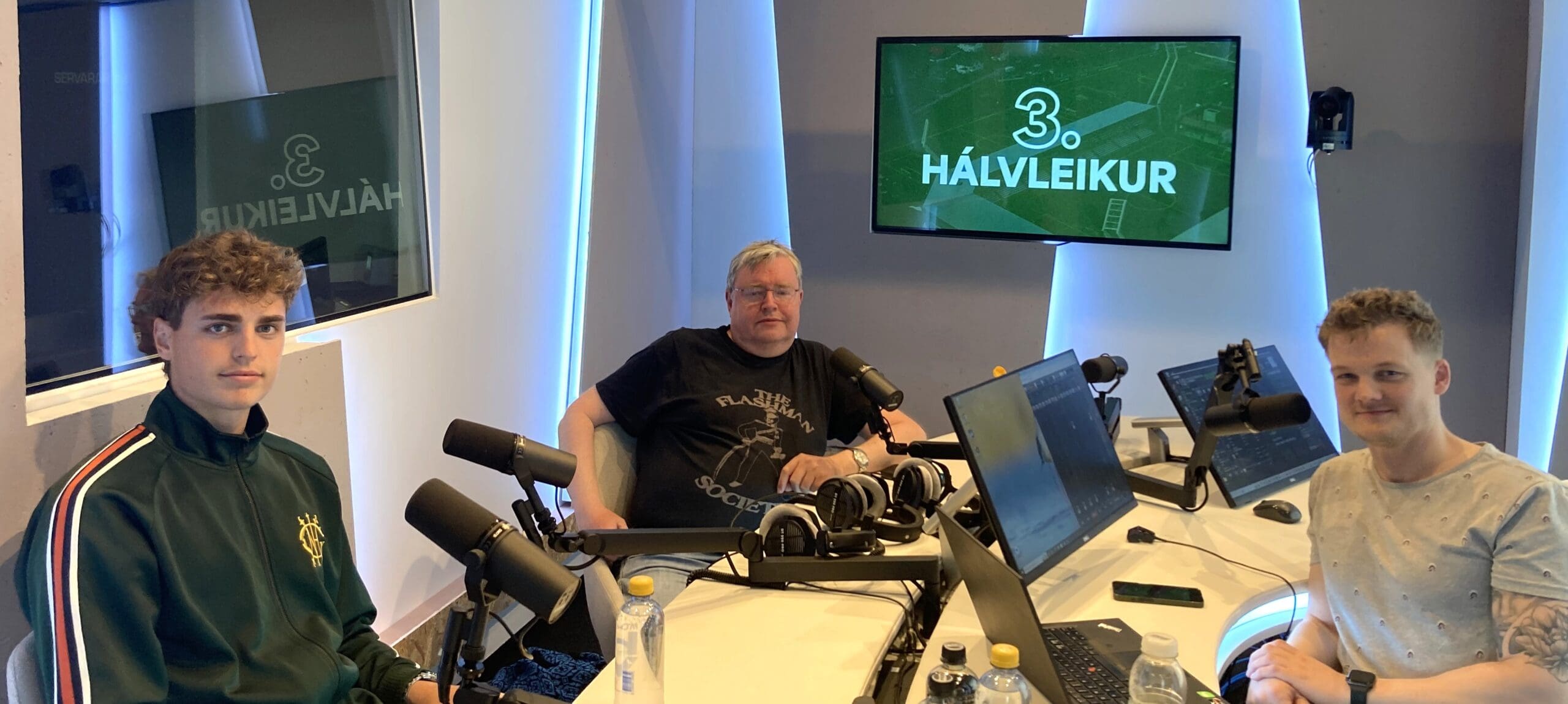 “Triði Hálvleikur” við Ronnie Thomassen og Daniel Obbekjær