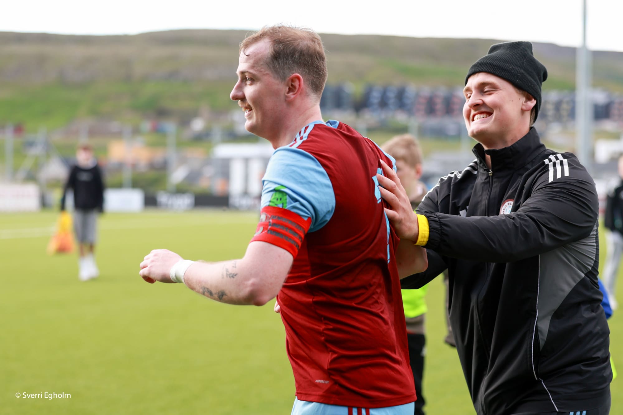 Hoyr hvussu AB vann 3-1 á HB – og hoyr liðskiparan hjá AB seta orð á sigurin