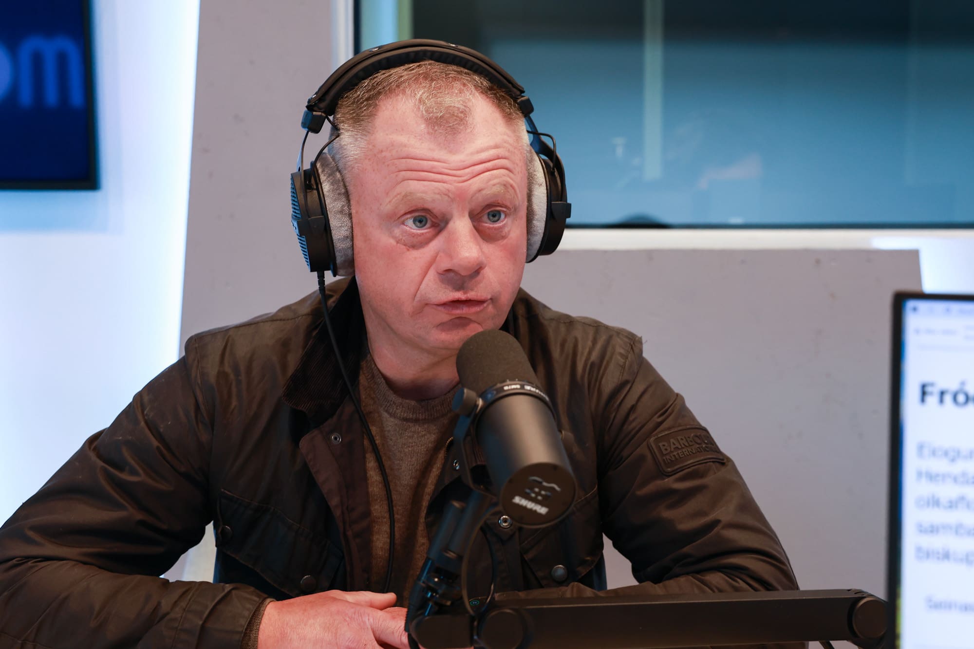 Áramál skal setast á bisp
