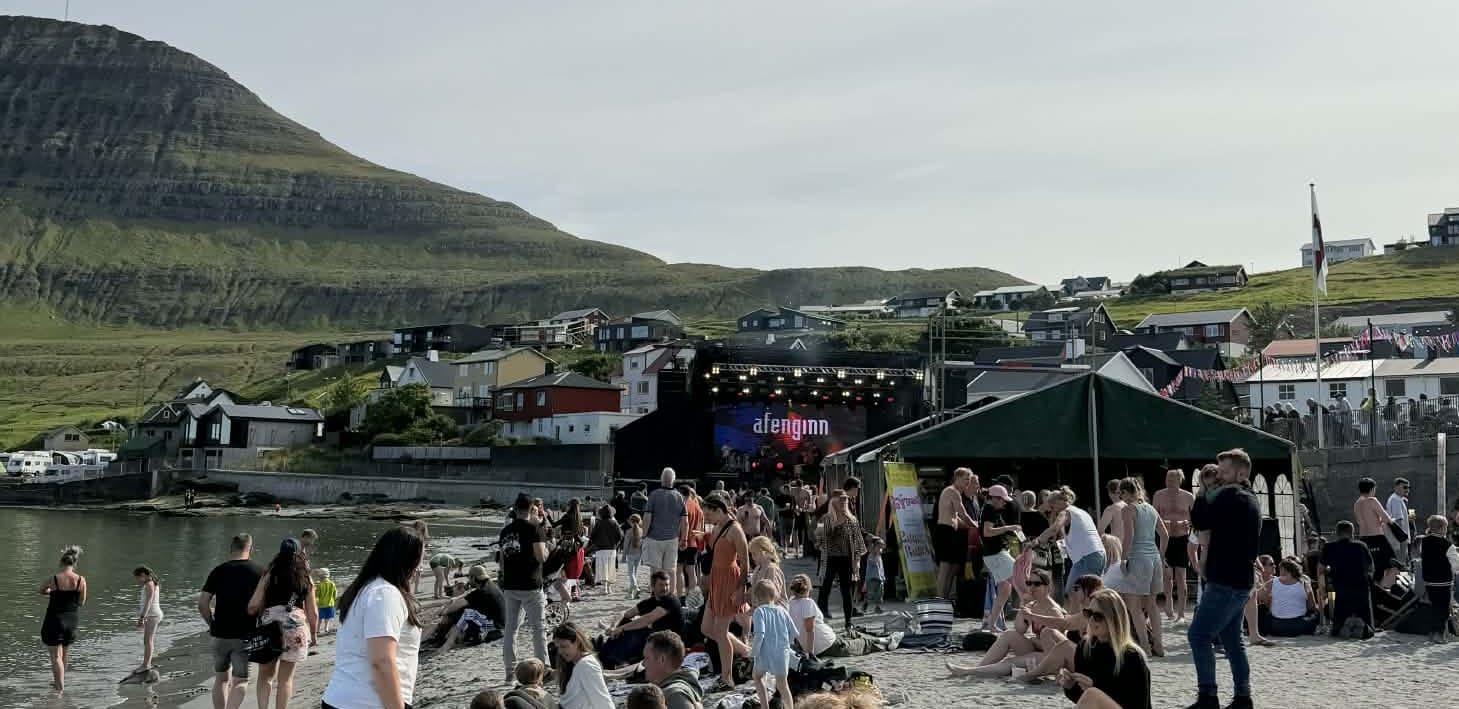 G-festivalssendingin hjá FM1 við nógvum ymiskum samrøðum