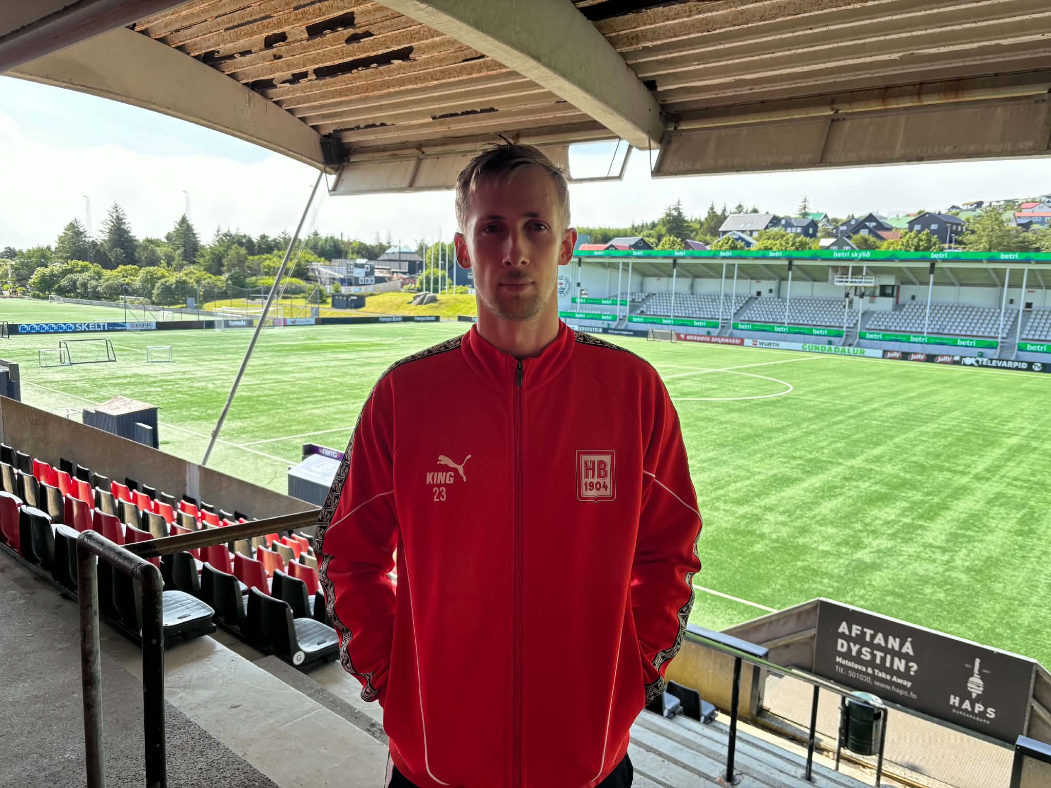 – Vit eru ikki bara farnir til Skotlands fyri at leggja okkum