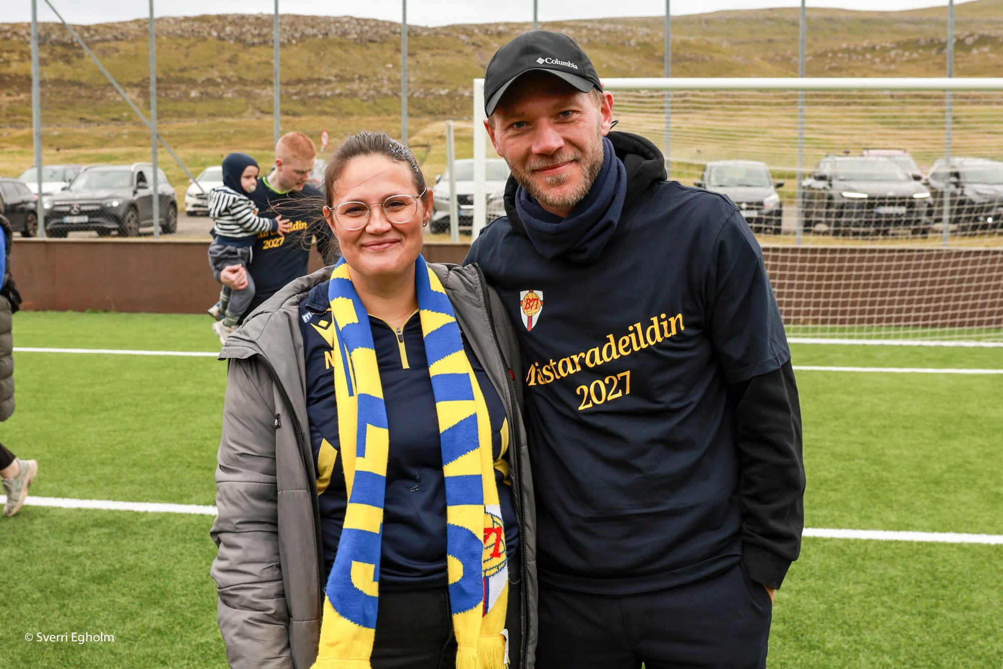 Hoyr Pætur Nolsøe, Búa F. Clementsen, Aron Clementsen, Suna Herman Petersen, og Nichlas Hjertstedt seta orð á uppflytingina