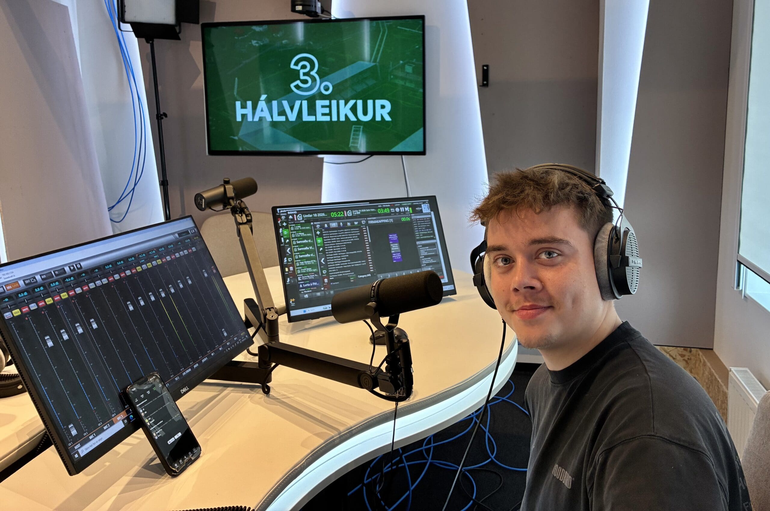18. umfar var undir luppinum í “3. hálvleiki”