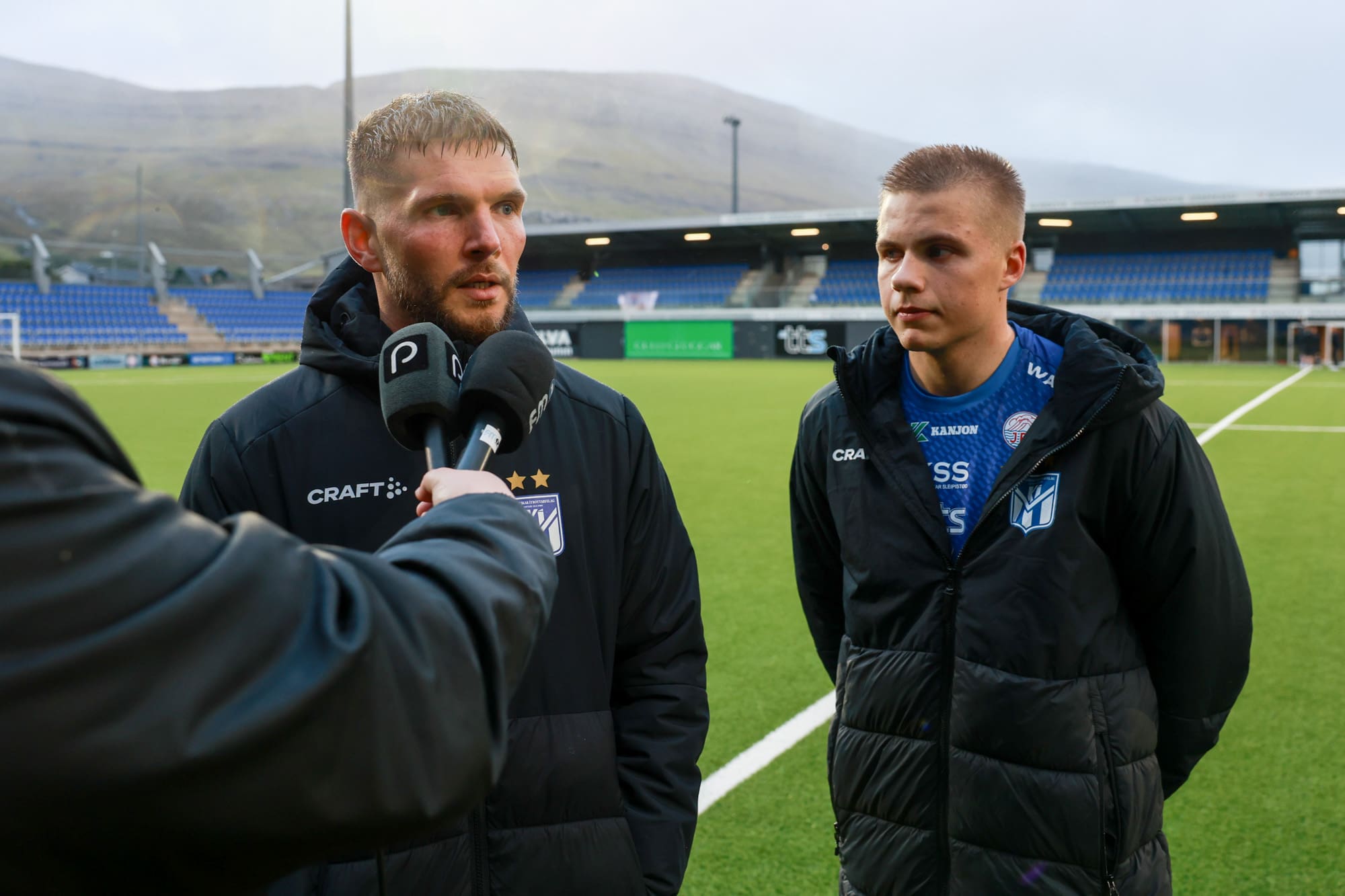 Gilli Rólantsson og Dávid Reynheim síggja fram til mest avgerandi vikuna hjá KÍ