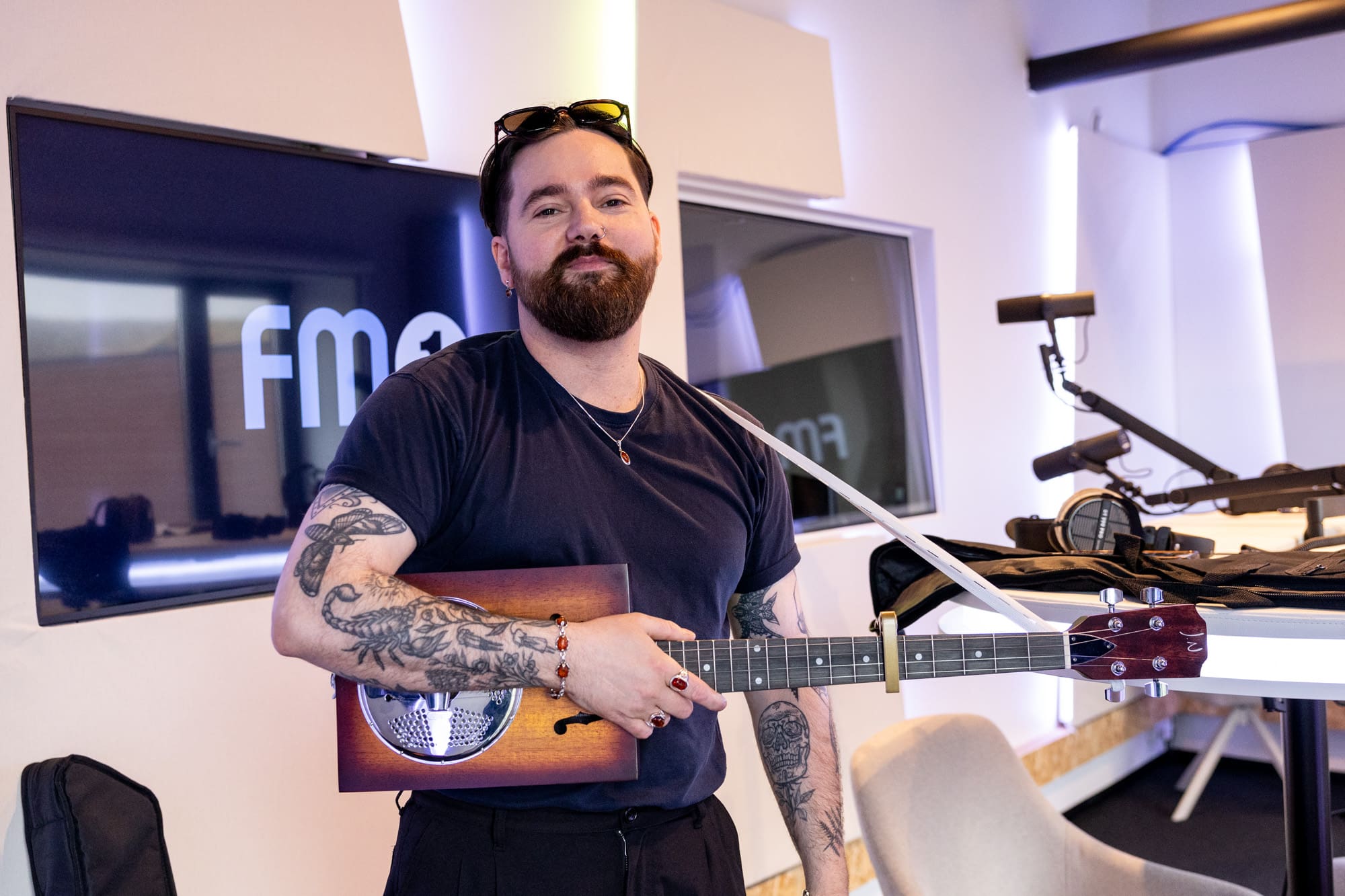 Danny Baldursson í FM1 Live